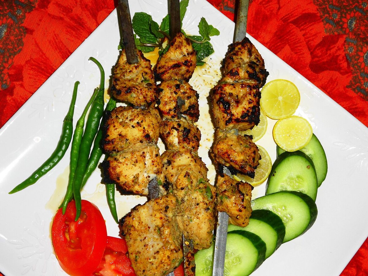 Chicken Malai Boti